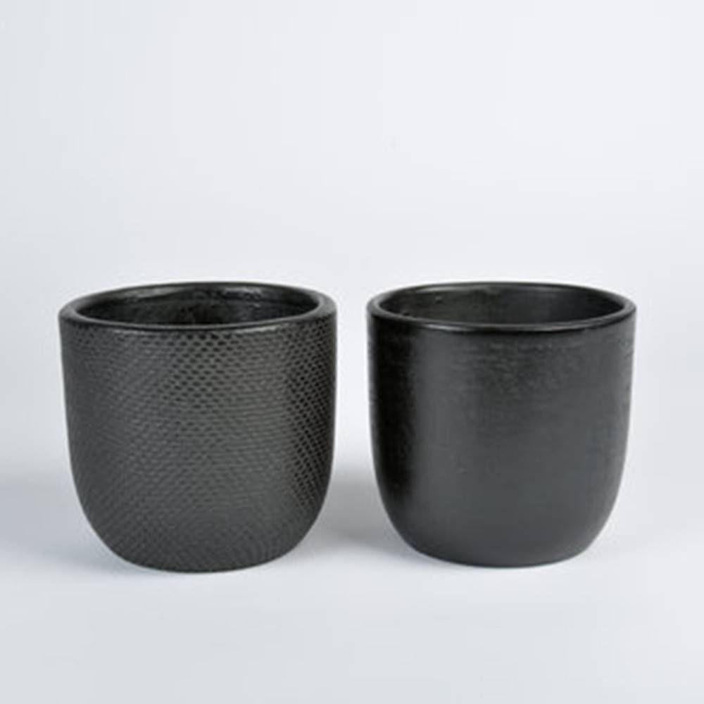Micmac Pot, Set of 2 - Vietnamese Clay Handmade Pots