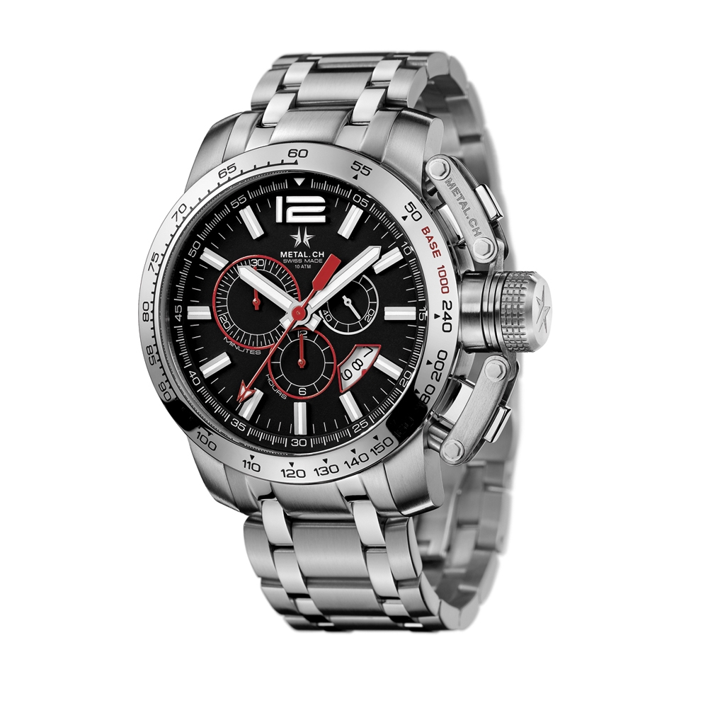 Metal CH Watch | Chronosport 4120.47S
