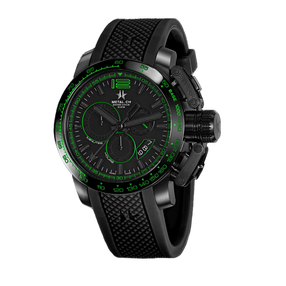 Metal CH Watch | Chronosport 4480