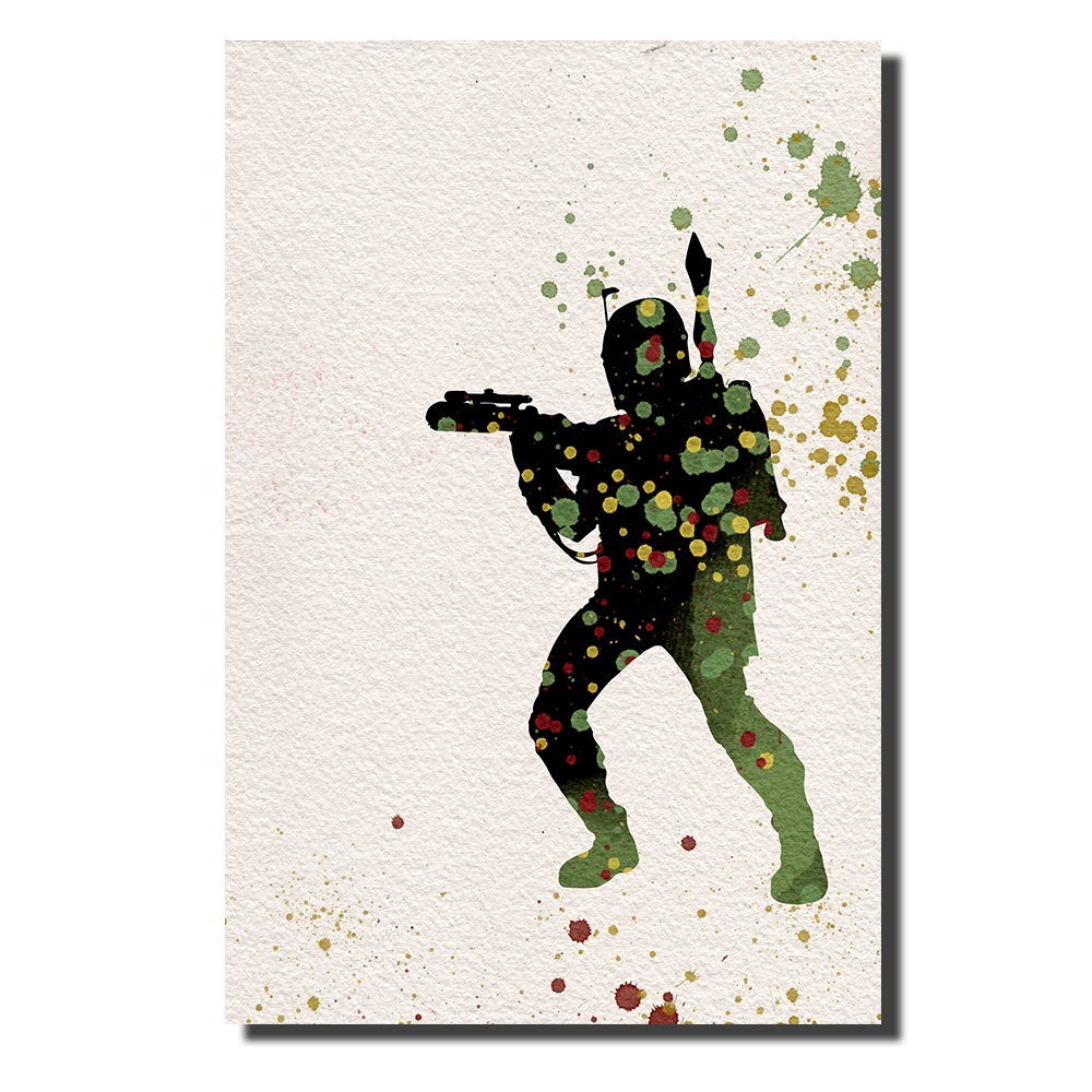 Boba Fett Watercolor | Power Cosmic
