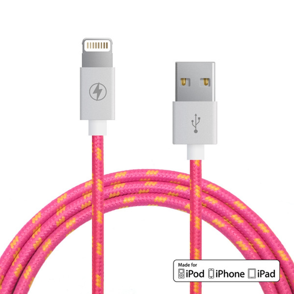 Pink Lemonade Lightning Cable | Charge Cords