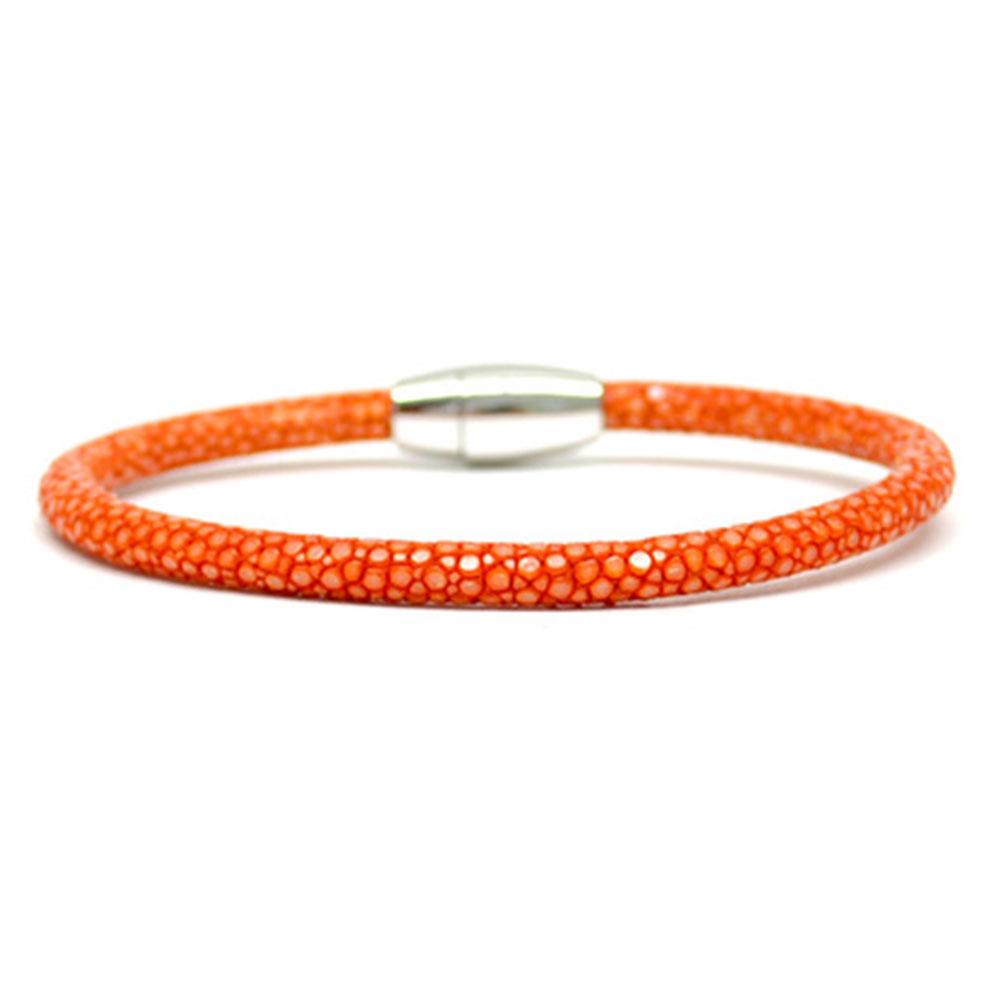 Single Stingray Bracelet | Orange | Double Bone