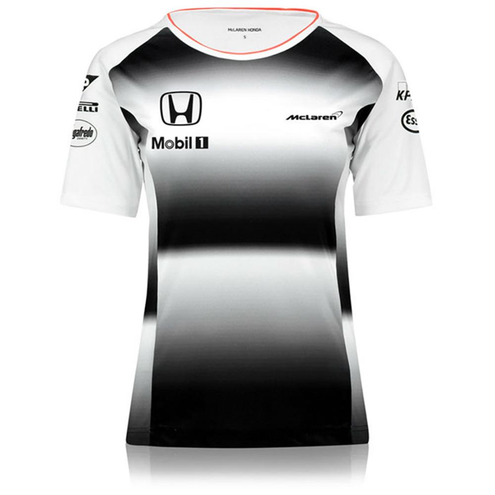 MCLAREN HONDA TEAM T-SHIRT LADIES 2016 REPLICA